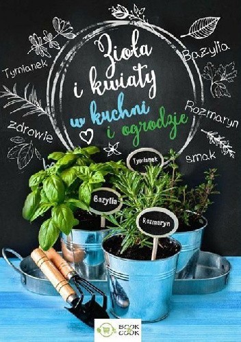 Zioła i kwiaty na talerzu