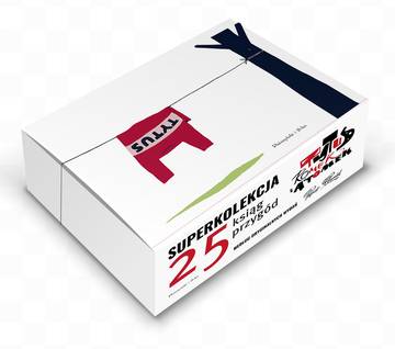 Pakiet Tytus, Romek i A'Tomek. Kolekcja 25 ksiąg. Boks biały