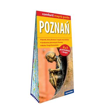 Poznań map&guide PL laminat 2023