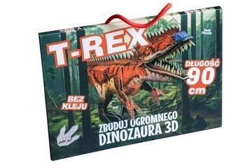 Okładka: T-REX. Zbuduj ogromnego dinozaura 3D