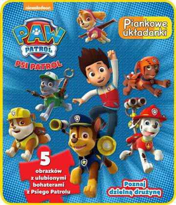 Psi Patrol piankowe układanki poznaj dzielną drużynę