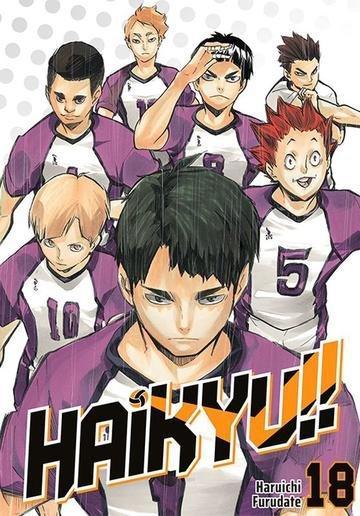 Okładka: Haikyu!! Tom 18