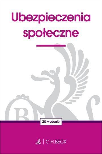 Okładka: Ubezpieczenia społeczne wyd. 20