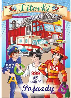 Pojazdy. Literki od A do Z