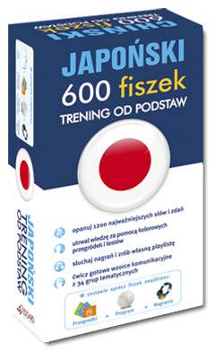 Japoński 600 fiszek trening od podstaw + CD