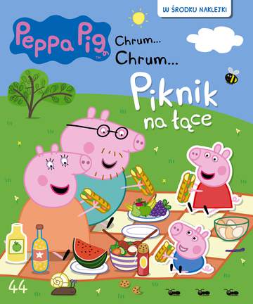 Piknik na łące Świnka Peppa chrum chrum Tom 44