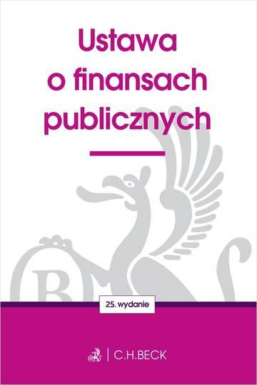 Ustawa o finansach publicznych wyd. 25