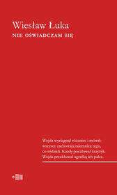 Nie oświadczam się