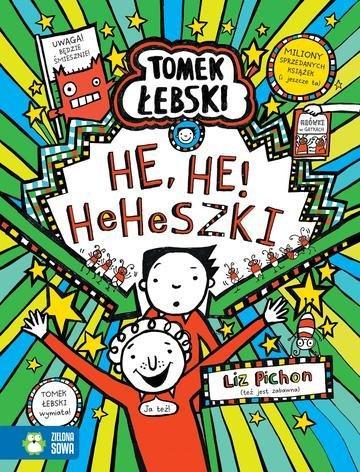 Okładka: He, he… Heheszki. Tomek Łebski