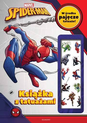 Spider-Man książka z tatuażami