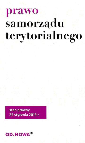 Prawo samorządu terytorialnego wyd. 8