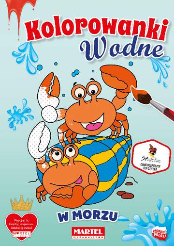 W morzu. Kolorowanki wodne