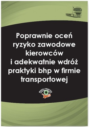 Poprawnie oceń ryzyko zawodowe kierowców i adekwatnie wdróż praktyki bhp w firmie transportowej