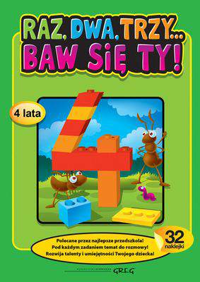 Raz dwa trzy baw się ty 4 lata