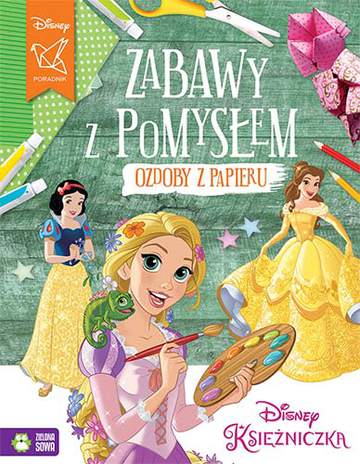 Zabawy z pomysłem ozdoby z papieru Disney księżniczki