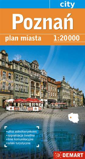Poznań plan miasta 1:20 000