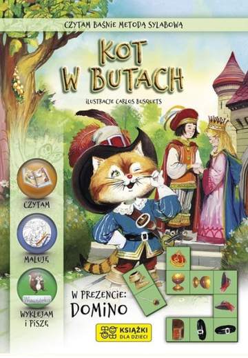 Kot w butach. Czytam baśnie metodą sylabową