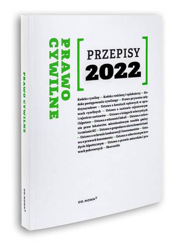 Prawo cywilne. Przepisy 2022