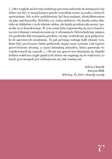 Kłirówy. Te, które złamały zasady