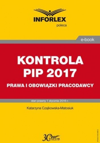 KONTROLA PIP 2017 prawa i obowiązki