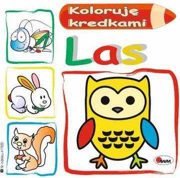 Las koloruję kredkami