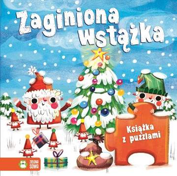 Zaginiona wstążka książka z puzzlami
