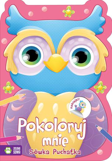 Sówka puchatka pokoloruj mnie