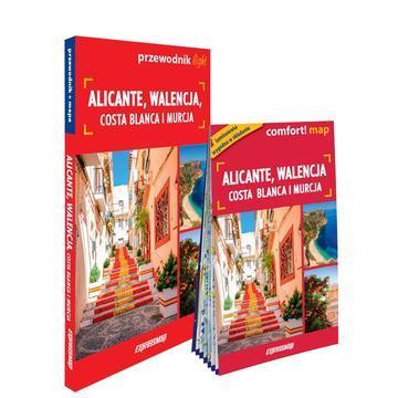 Alicante Walencja Costa Blanca i Murcja light przewodnik + mapa