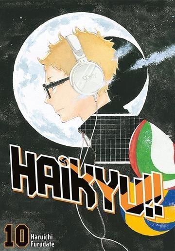 Okładka: Haikyu!! Tom 10