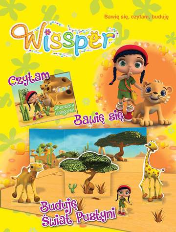 Buduję świat pustyni wissper czytam bawię się buduję