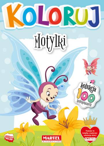 Motylki. Koloruj