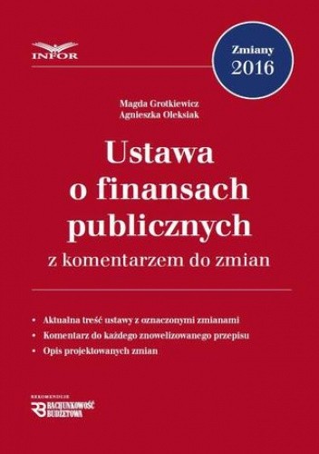 Ustawa o finansach publicznych z komentarzem do zmian