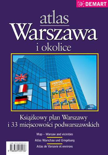 Warszawa i okolice atlas