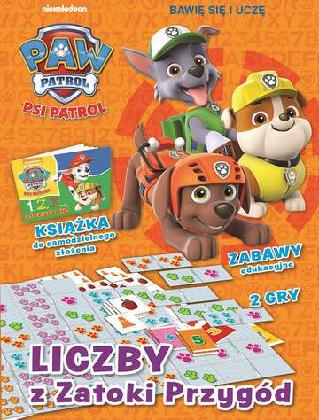 Psi Patrol liczby z zatoki przygód bawię się i uczę Tom 2