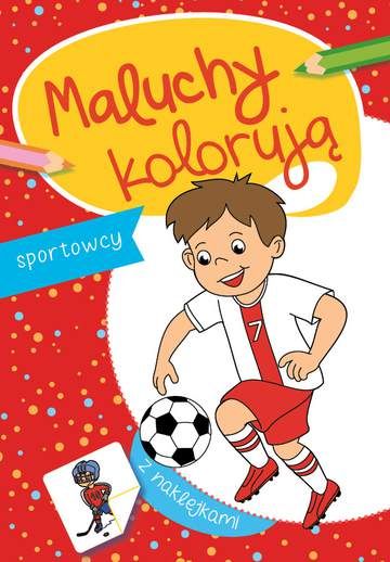 Sportowcy maluchy kolorują