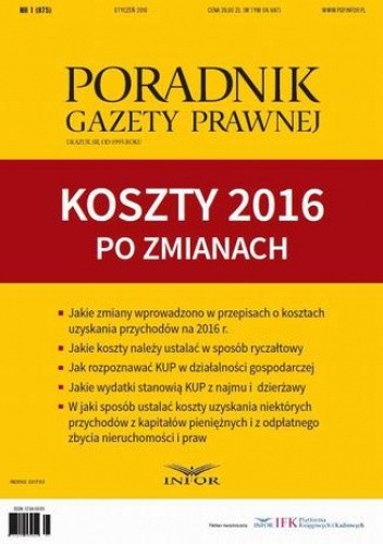 Koszty 2016 po zmianach