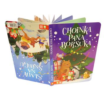 Choinka pana Borsuka / Ślady na śniegu. Zimowe opowiastki