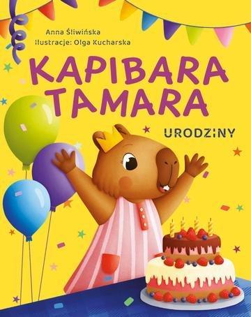 Okładka: Urodziny. Kapibara Tamara