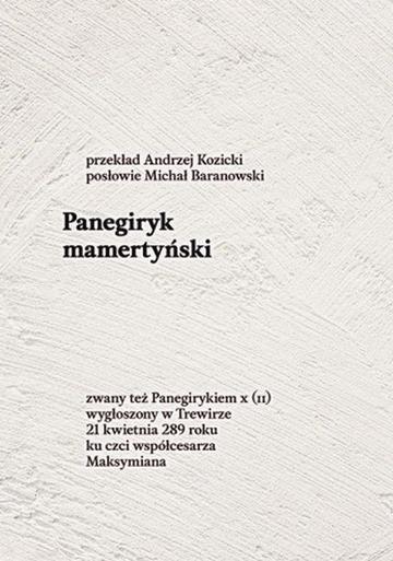 Panegiryk mamertyński