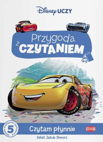Disney uczy auta 3 przygoda z czytaniem czytam płynnie