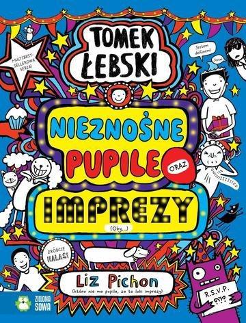 Okładka: Nieznośne pupile oraz imprezy (Oby…). Tomek Łebski