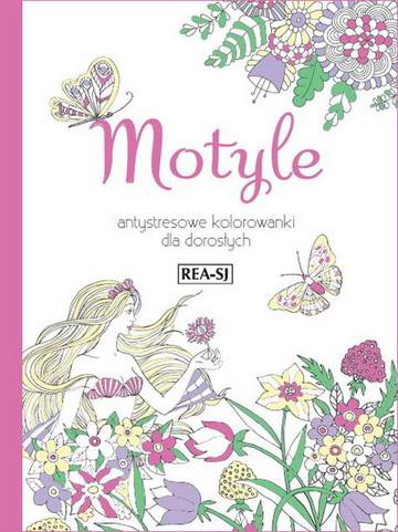 Motyle antystresowe kolorowanki dla dorosłych