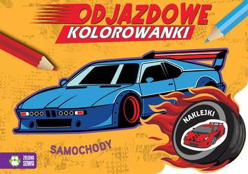 Samochody. Odjazdowe kolorowanki