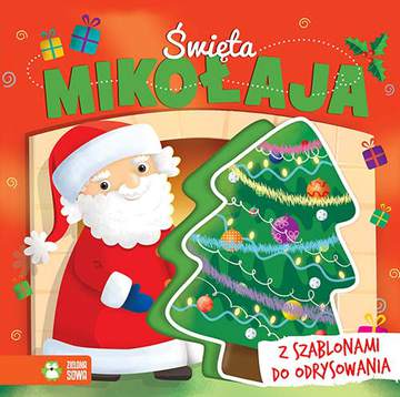 Święta Mikołaja książka z szablonami