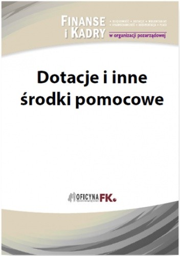 Dotacje i inne środki pomocowe dla NGO