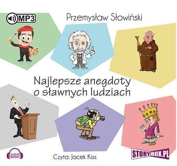 CD MP3 Najlepsze anegdoty o sławnych ludziach