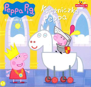 Księżniczka peppa Świnka Peppa książeczki z półeczki Tom 43