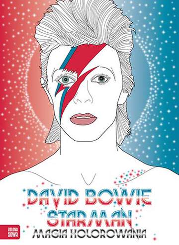 David bowie starman magia kolorowania