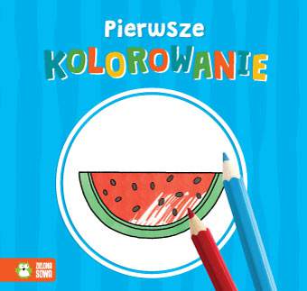 Pierwsze kolorowanie niebieska