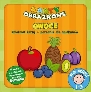 Owoce karty obrazkowe